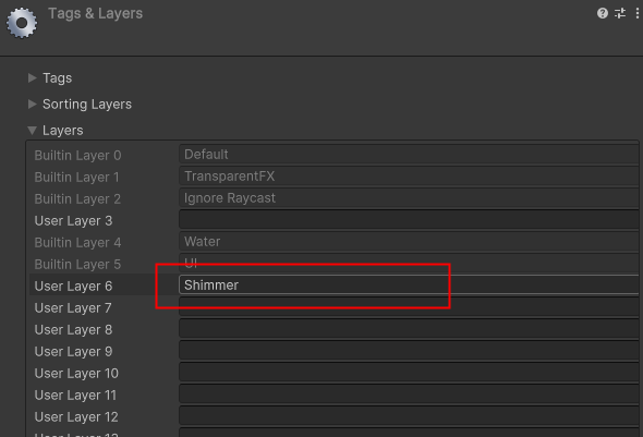 Add Shimmer Layer